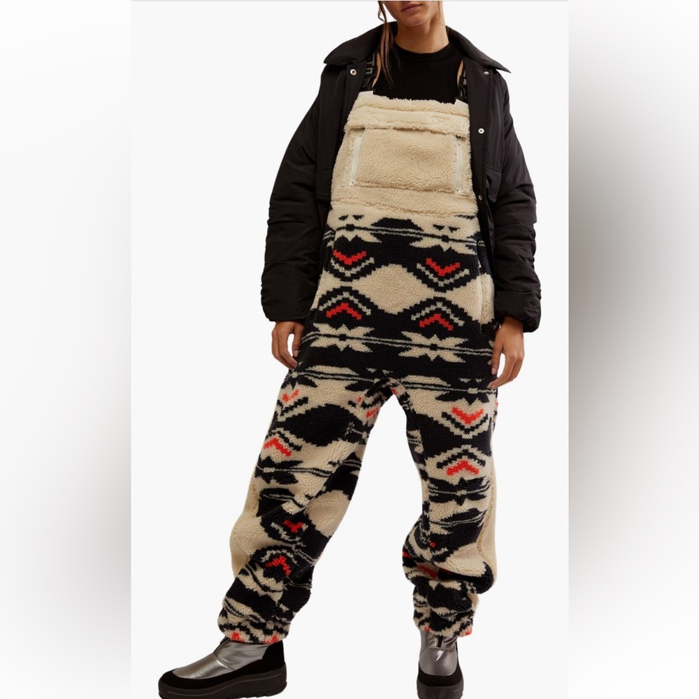 FP Movement by Free People Hit The Slopes Fleece Jumpsuit